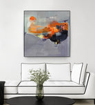 Carried Away by Lina Alattar on GIANT ART - multicolor abstracts; contemporary