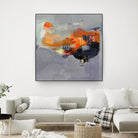 Carried Away by Lina Alattar on GIANT ART - multicolor abstracts; contemporary