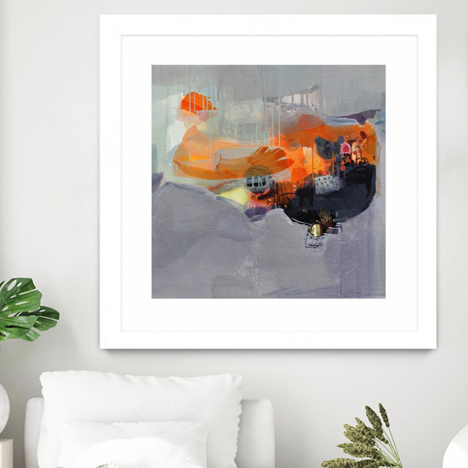 Carried Away by Lina Alattar on GIANT ART - multicolor abstracts; contemporary