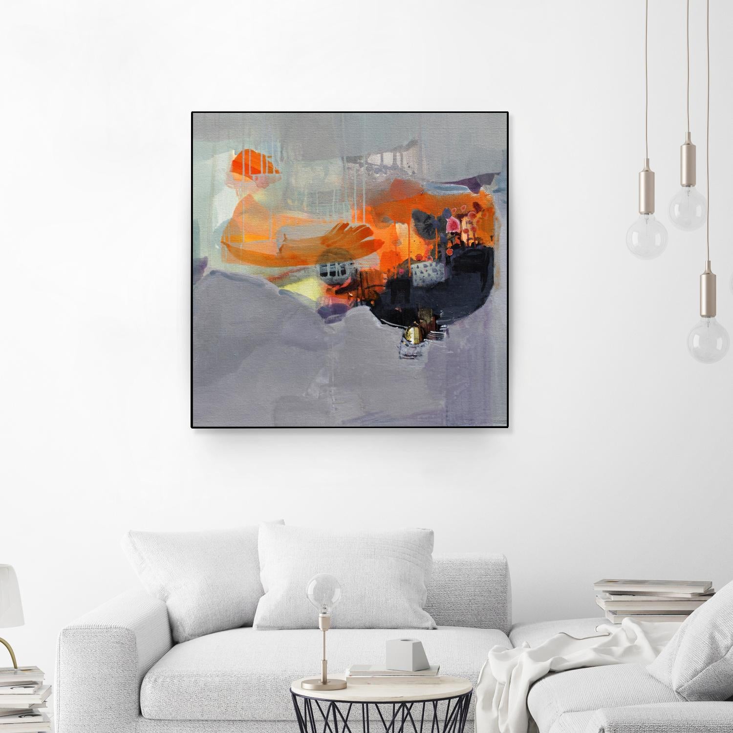 Carried Away by Lina Alattar on GIANT ART - multicolor abstracts; contemporary