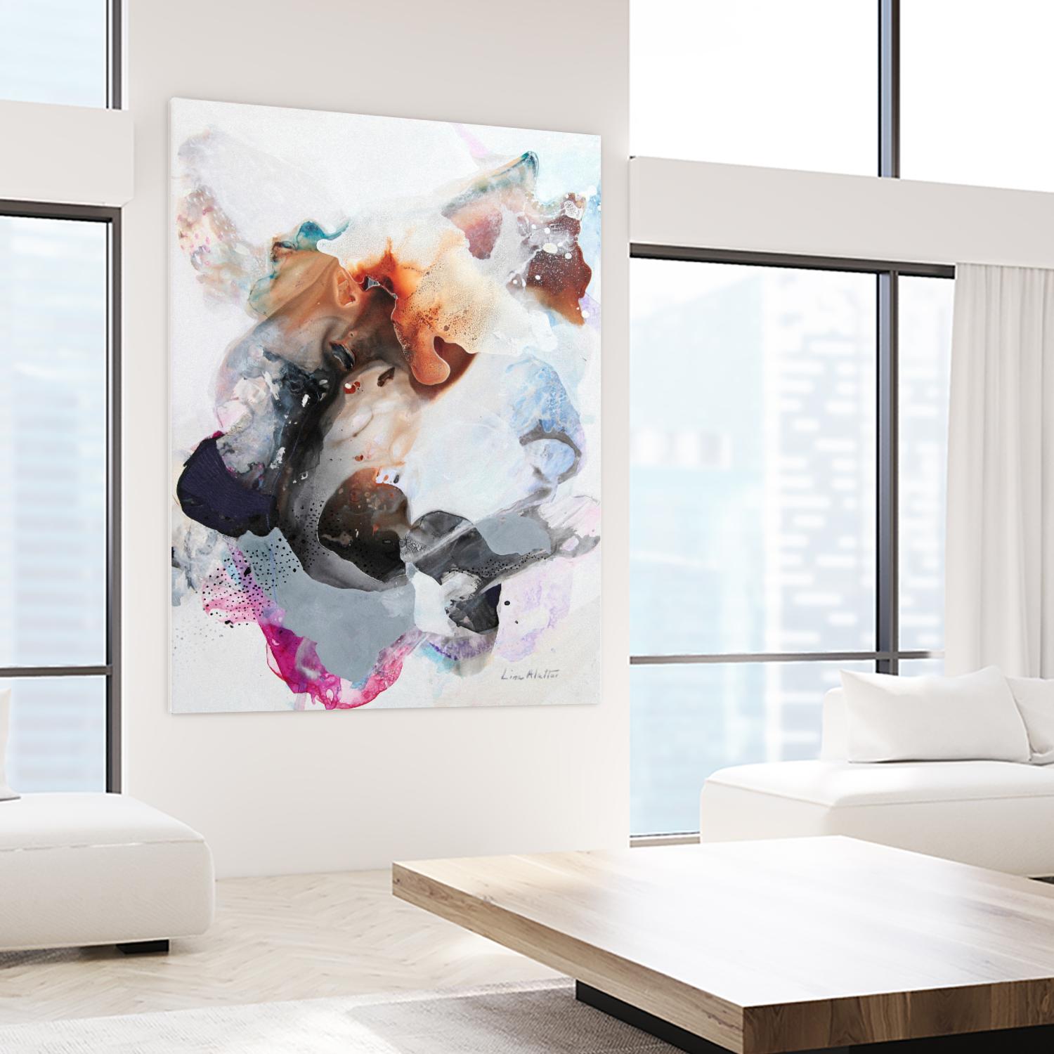 Without Intentions by Lina Alattar on GIANT ART - multicolor abstracts; contemporary