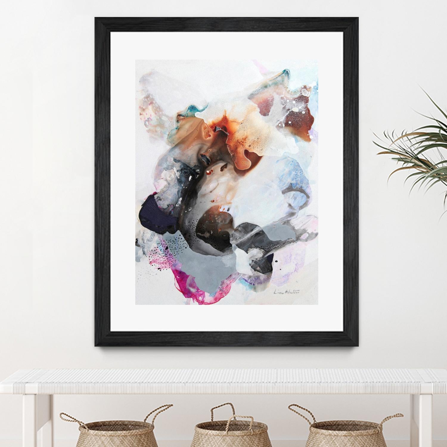 Without Intentions by Lina Alattar on GIANT ART - multicolor abstracts; contemporary