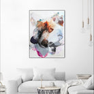 Without Intentions by Lina Alattar on GIANT ART - multicolor abstracts; contemporary