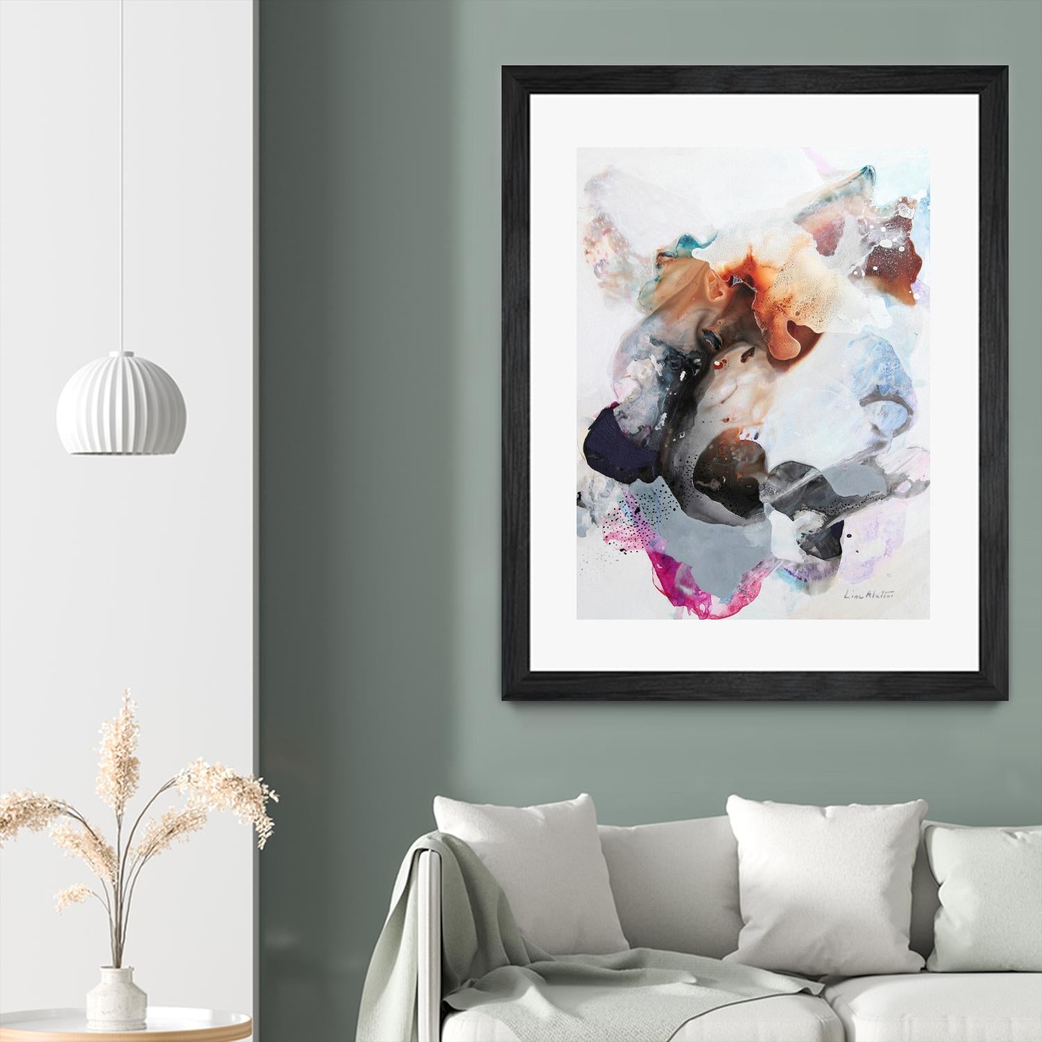 Without Intentions by Lina Alattar on GIANT ART - multicolor abstracts; contemporary