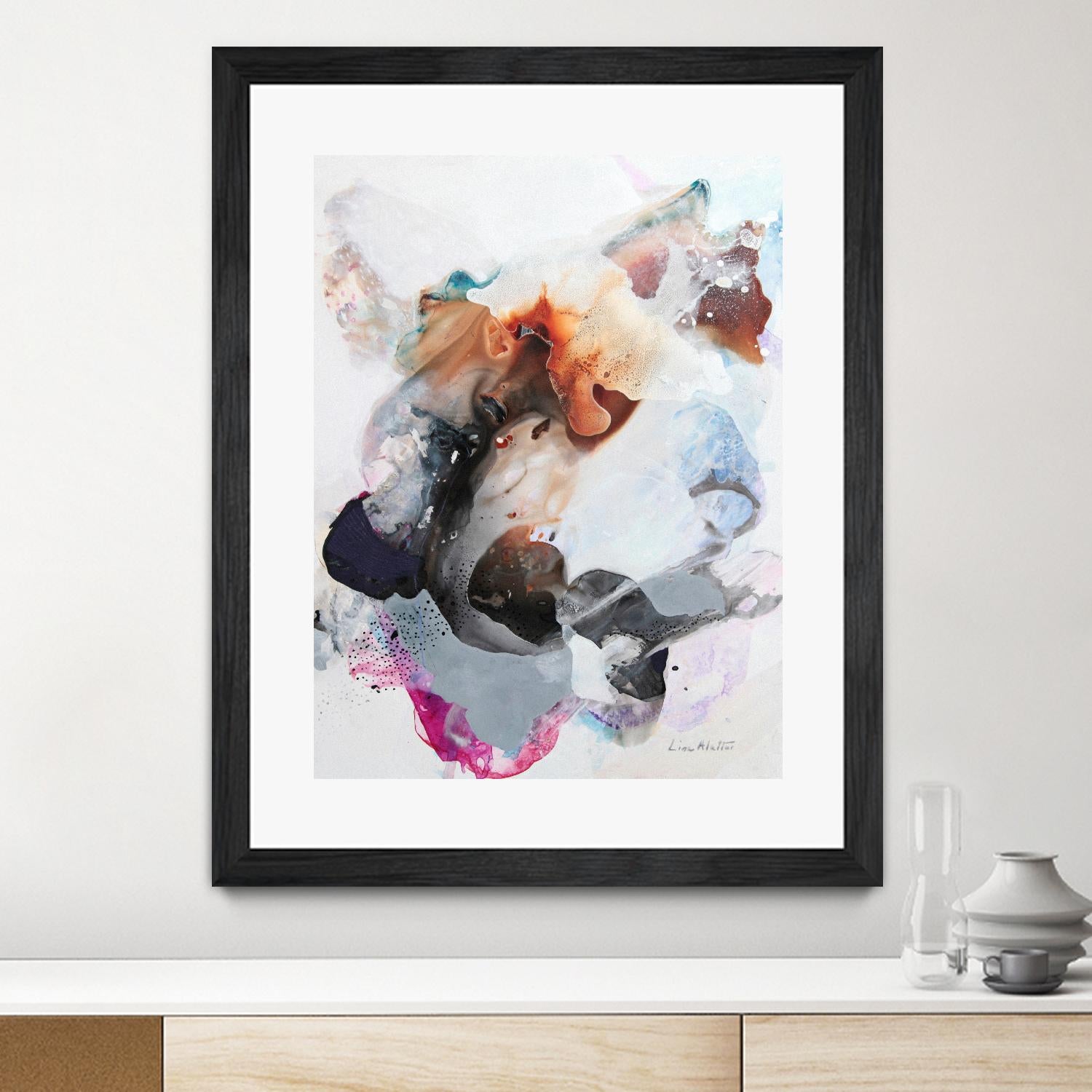 Without Intentions by Lina Alattar on GIANT ART - multicolor abstracts; contemporary