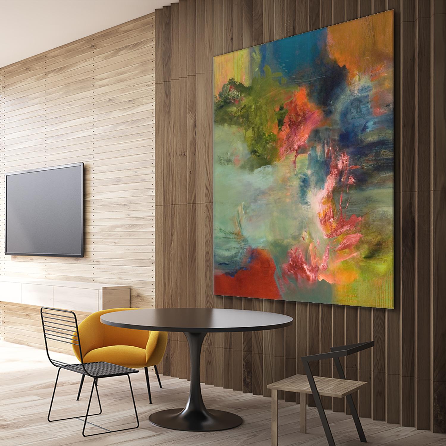 Midcenttury Flight by Emilia Arana on GIANT ART - multicolor abstracts, contemporary