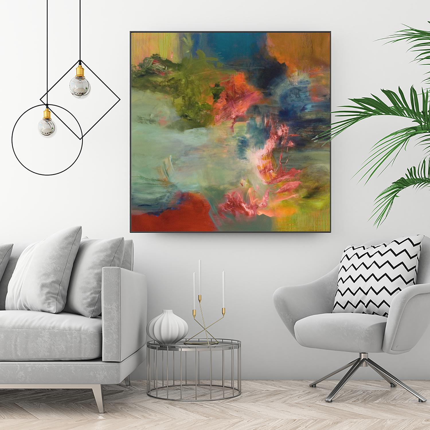 Midcenttury Flight by Emilia Arana on GIANT ART - multicolor abstracts, contemporary