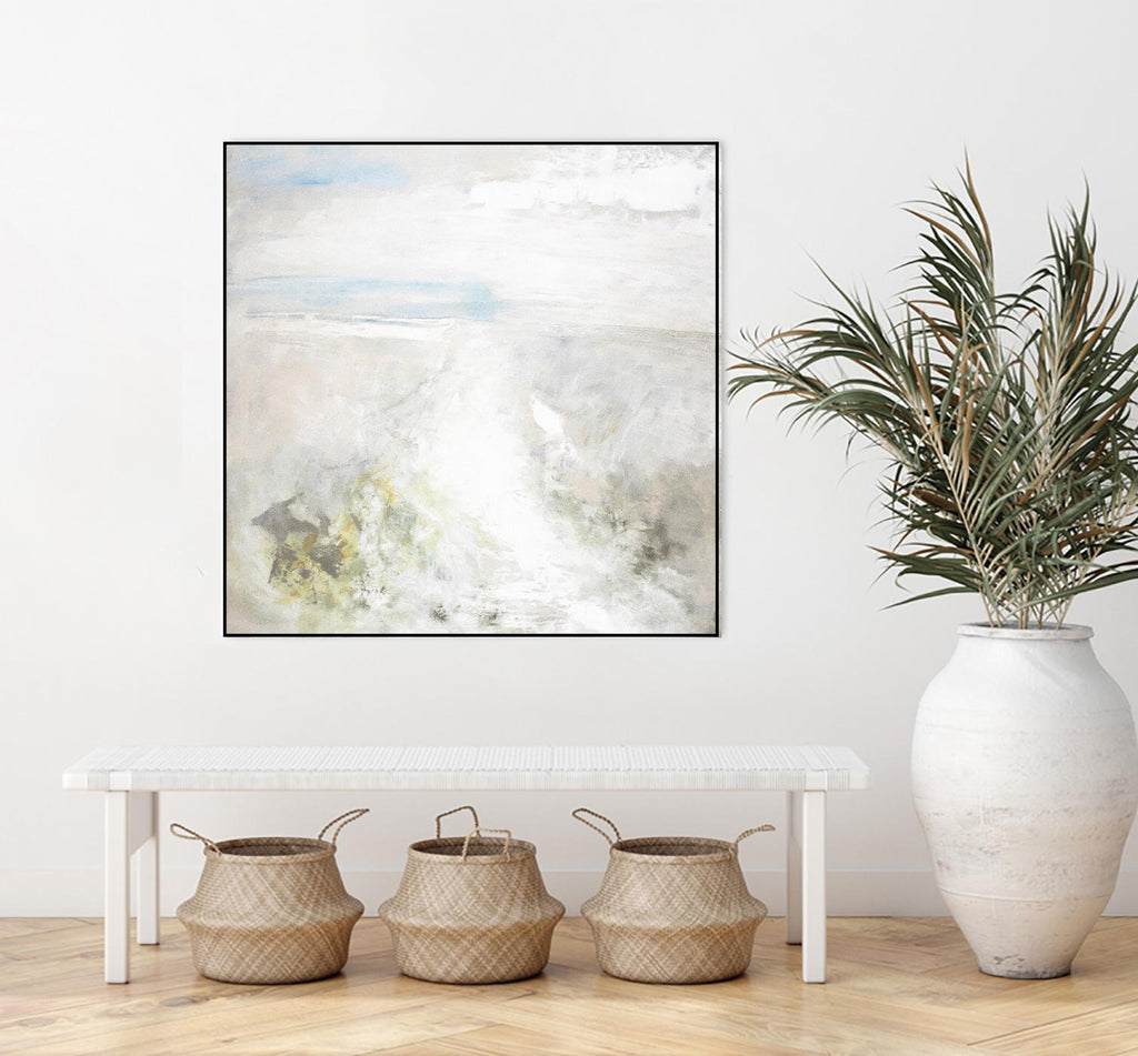 Sanibel Island by Mila Apperlo on GIANT ART - white coastal, contemporary, landscapes, beaches, ocean