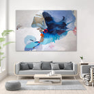 Ocean Tides by Lina Alattar on GIANT ART - multicolor abstracts, contemporary