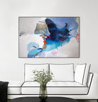 Ocean Tides by Lina Alattar on GIANT ART - multicolor abstracts, contemporary