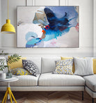 Ocean Tides by Lina Alattar on GIANT ART - multicolor abstracts, contemporary