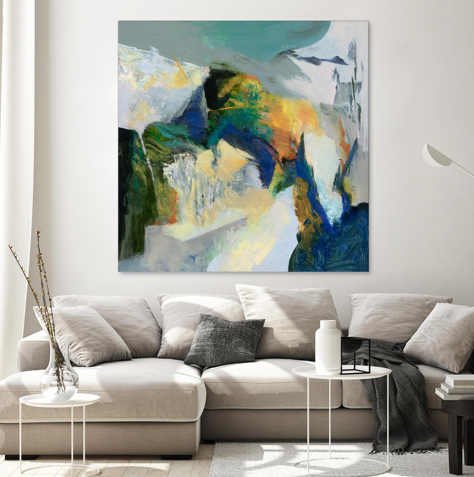 Iceberg by Emilia Arana on GIANT ART - multicolor abstracts, contemporary