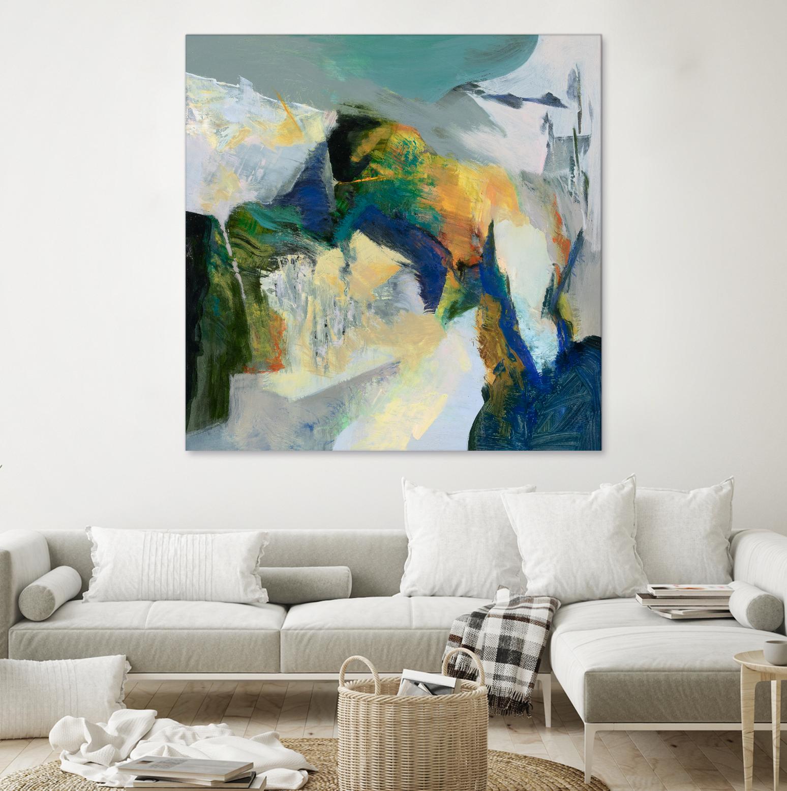 Iceberg by Emilia Arana on GIANT ART - multicolor abstracts, contemporary