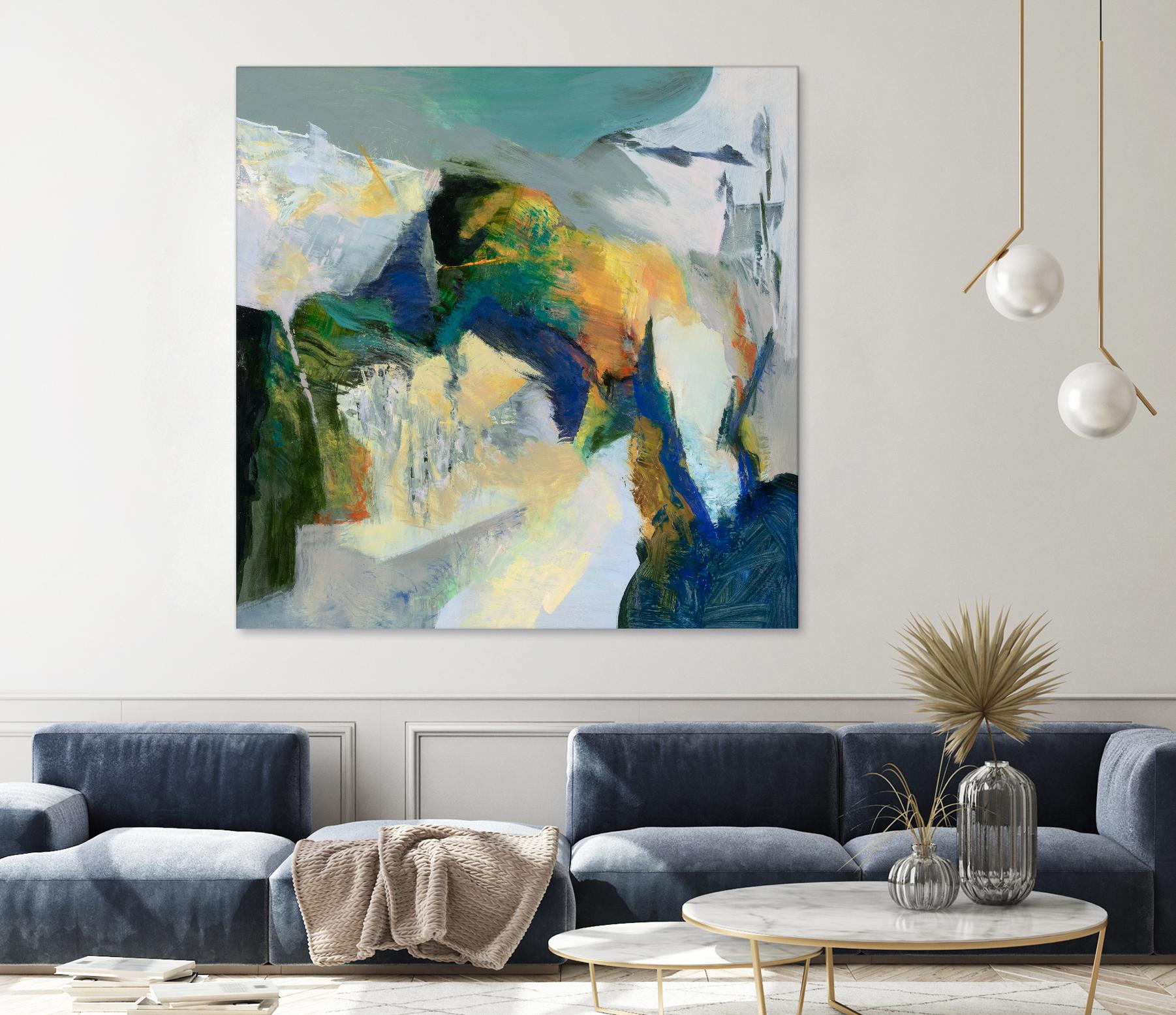 Iceberg by Emilia Arana on GIANT ART - multicolor abstracts, contemporary