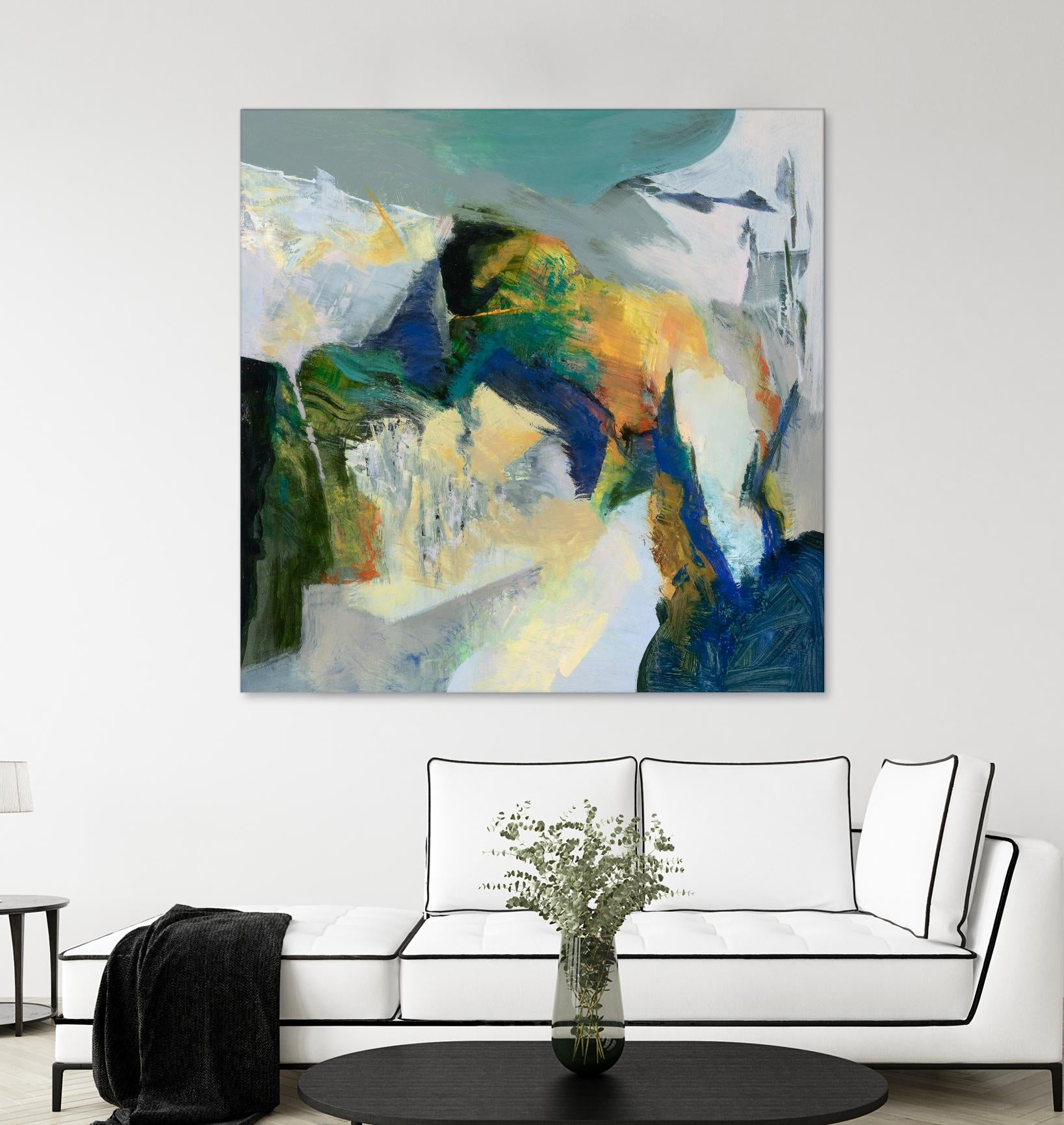 Iceberg by Emilia Arana on GIANT ART - multicolor abstracts, contemporary