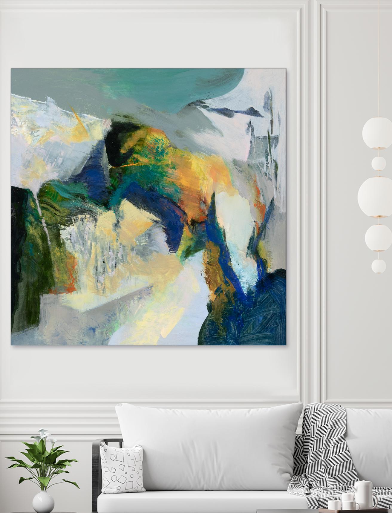 Iceberg by Emilia Arana on GIANT ART - multicolor abstracts, contemporary