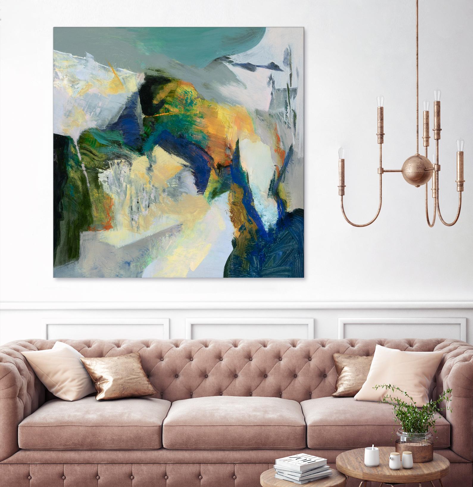 Iceberg by Emilia Arana on GIANT ART - multicolor abstracts, contemporary