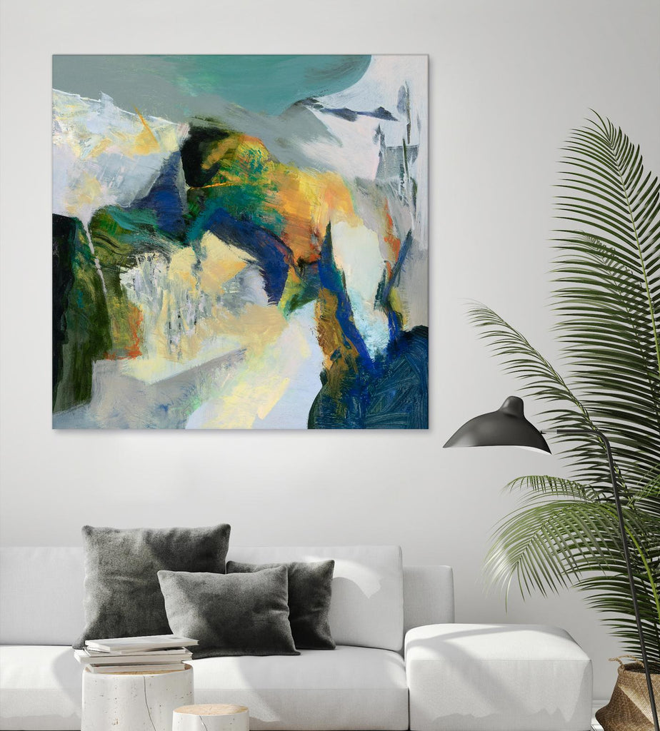 Iceberg d'Emilia Arana sur GIANT ART - abstraits multicolores, contemporain