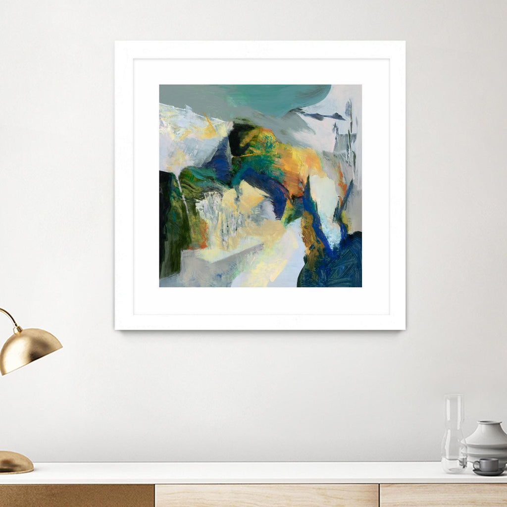 Iceberg d'Emilia Arana sur GIANT ART - abstraits multicolores, contemporain