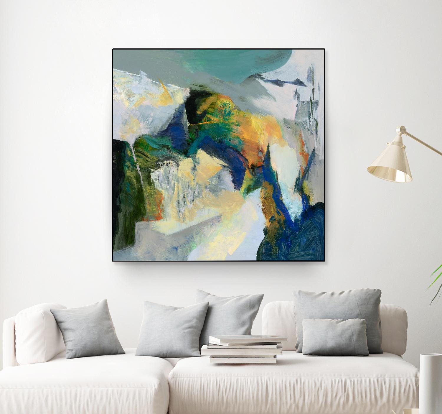 Iceberg by Emilia Arana on GIANT ART - multicolor abstracts, contemporary