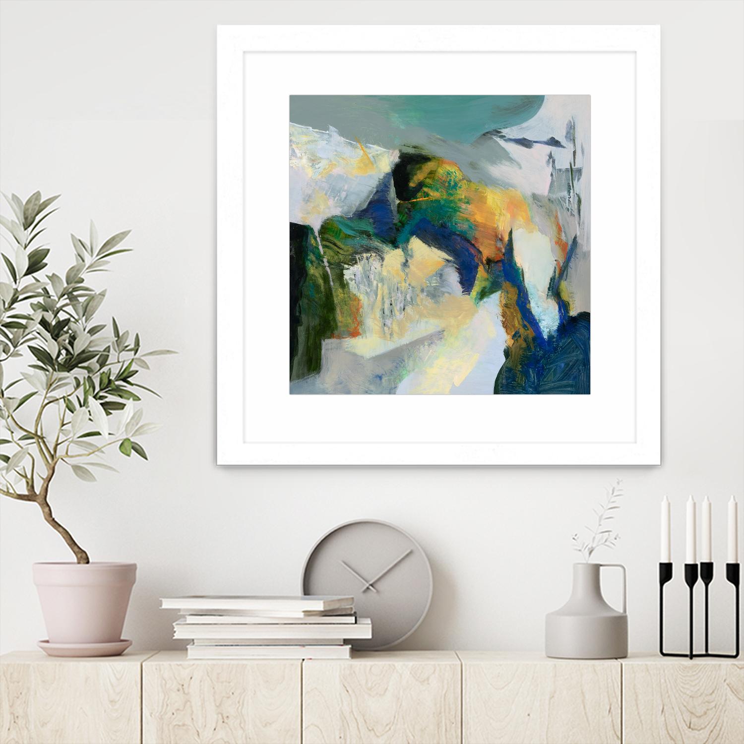 Iceberg by Emilia Arana on GIANT ART - multicolor abstracts, contemporary