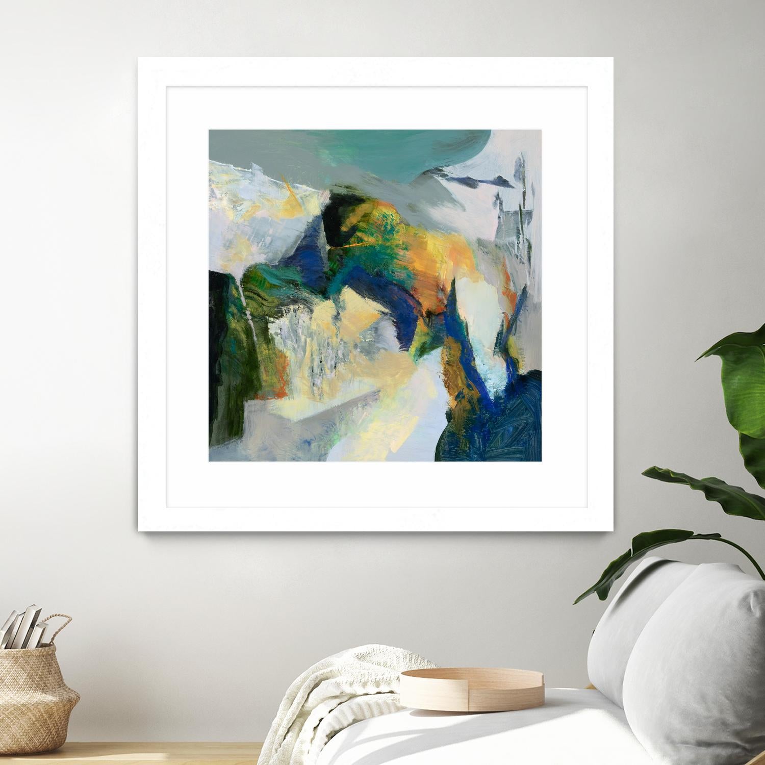 Iceberg by Emilia Arana on GIANT ART - multicolor abstracts, contemporary