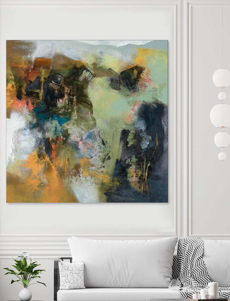 Rock Corral by Emilia Arana on GIANT ART - multicolor abstracts, contemporary