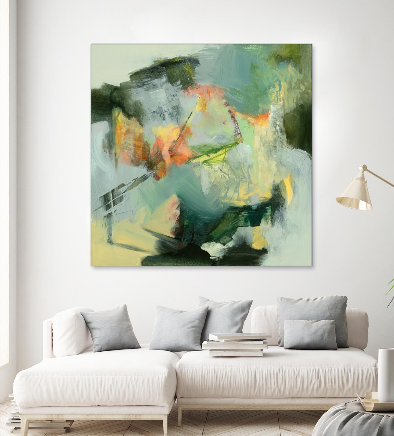 The Storyteller by Emilia Arana on GIANT ART - multicolor abstracts, contemporary