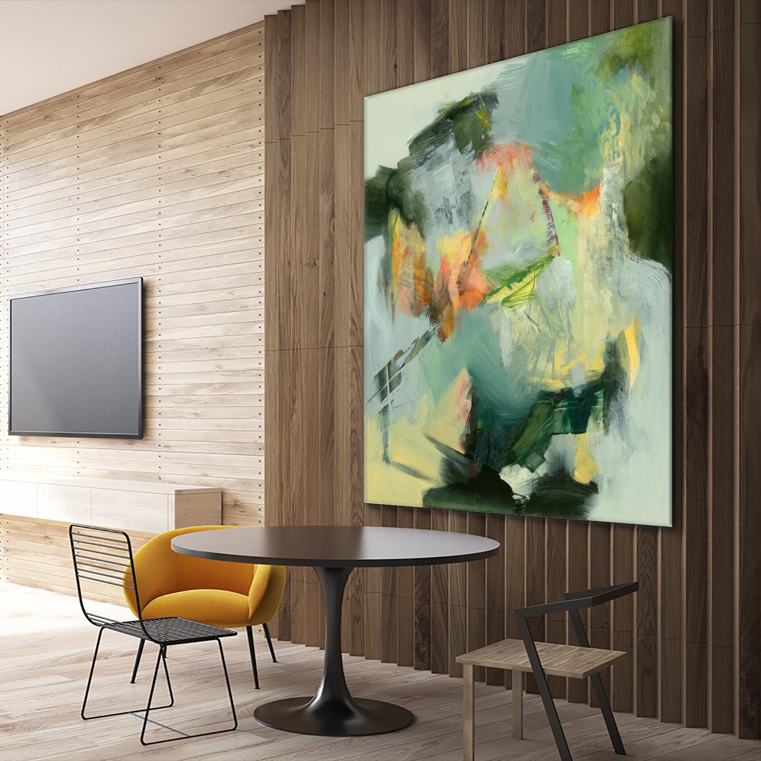 The Storyteller by Emilia Arana on GIANT ART - multicolor abstracts, contemporary