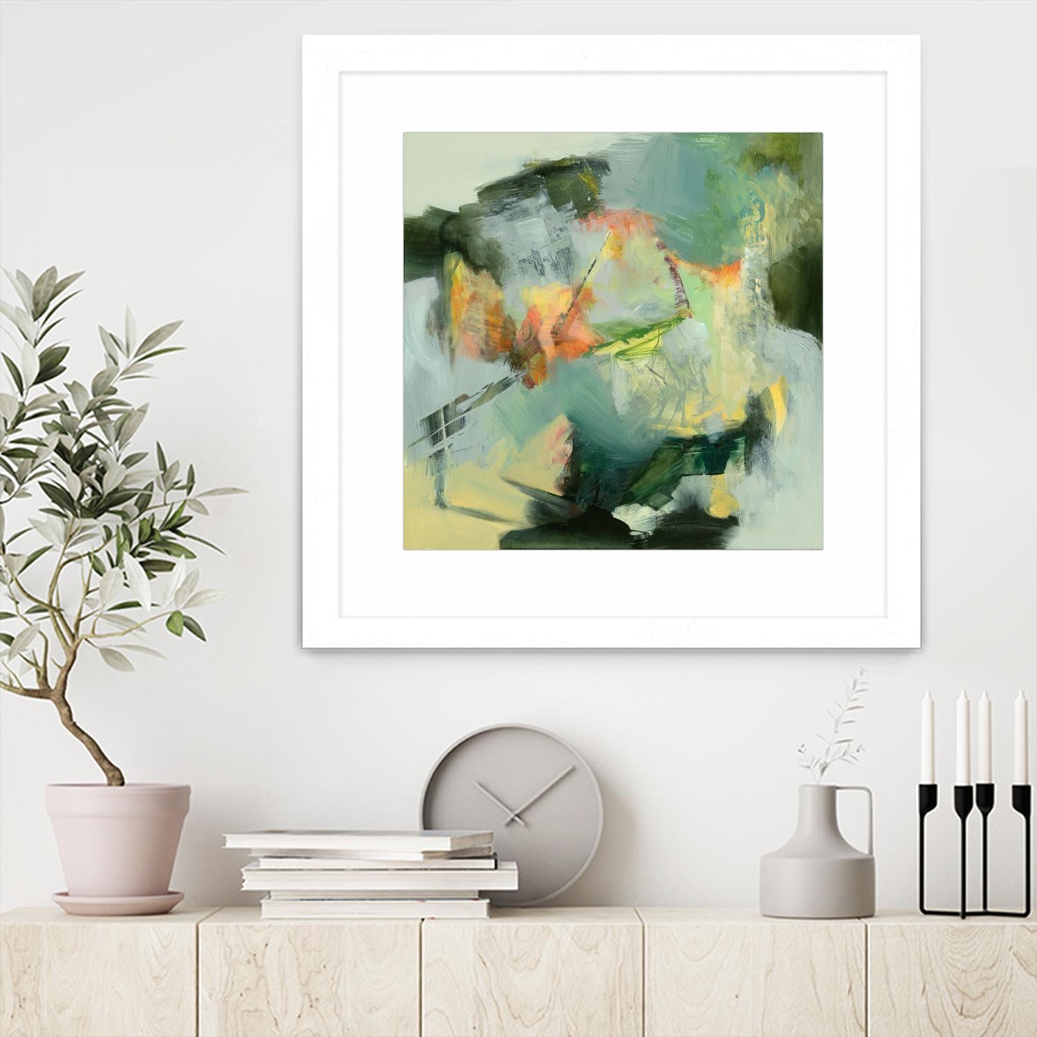 The Storyteller by Emilia Arana on GIANT ART - multicolor abstracts, contemporary