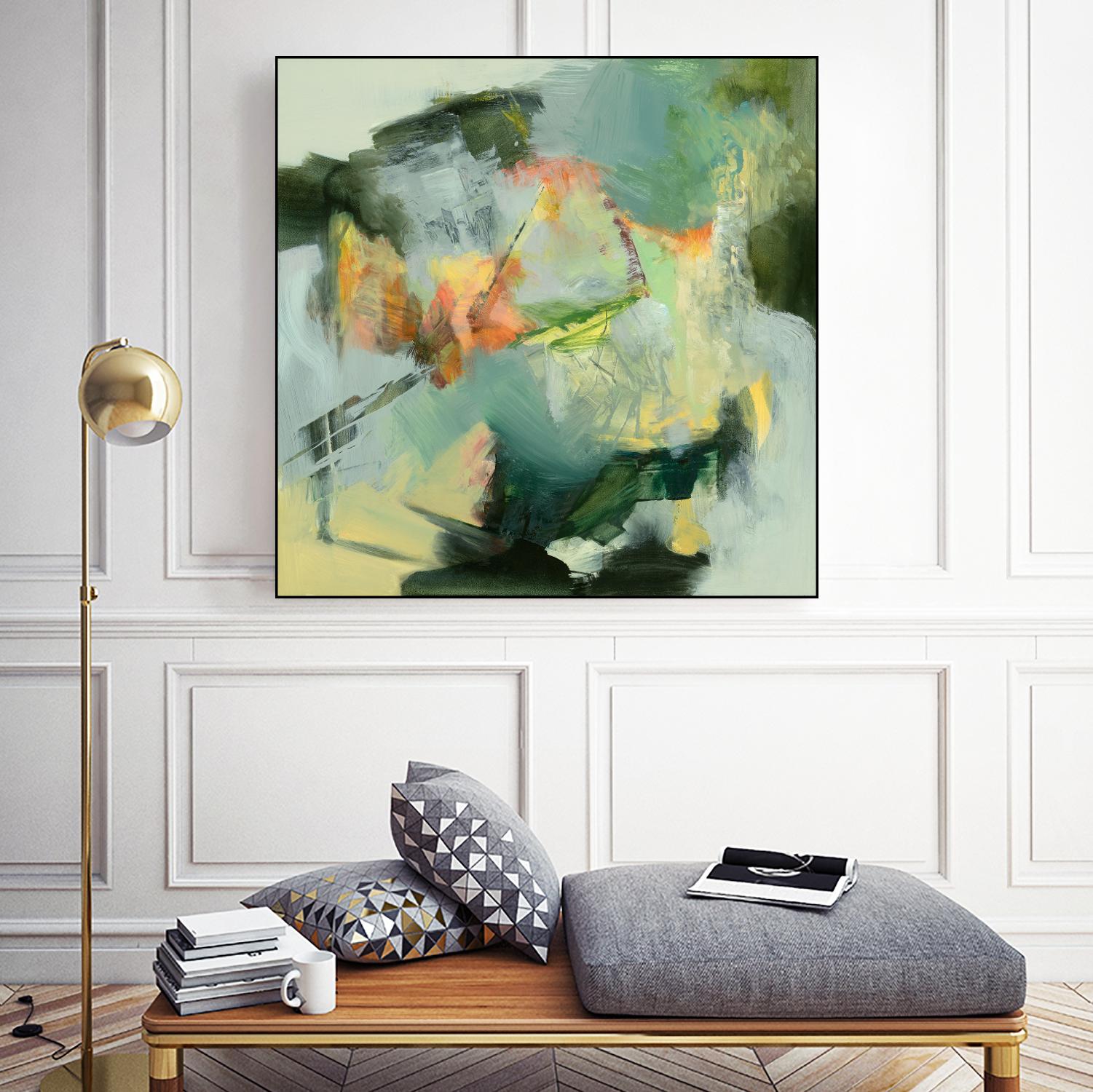 The Storyteller by Emilia Arana on GIANT ART - multicolor abstracts, contemporary