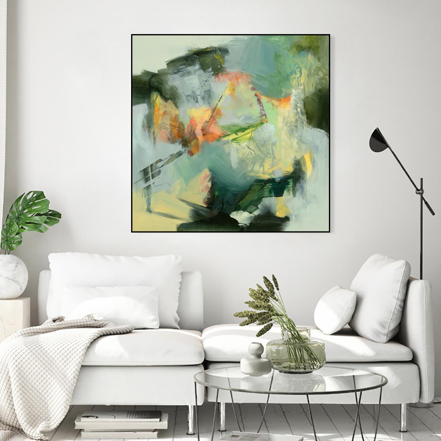 The Storyteller by Emilia Arana on GIANT ART - multicolor abstracts, contemporary