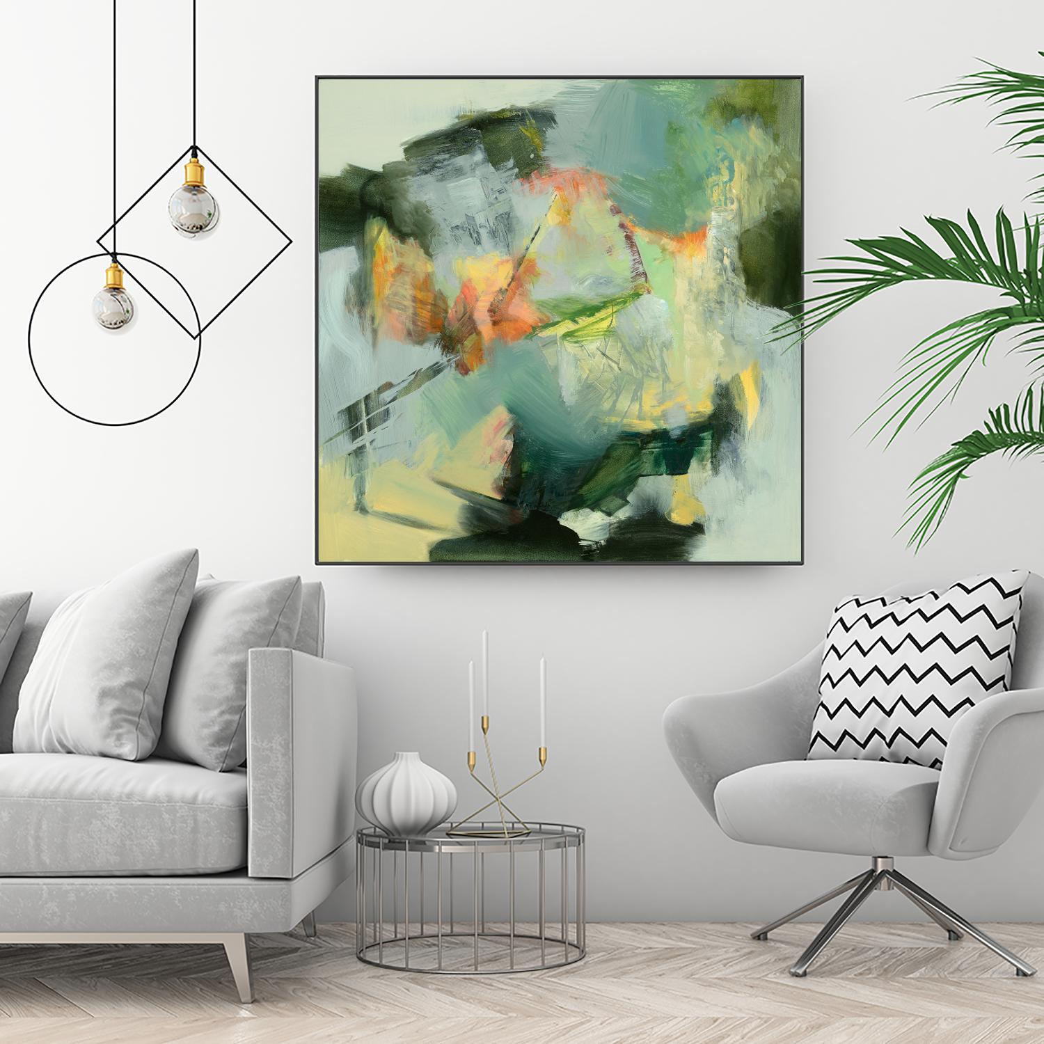 The Storyteller by Emilia Arana on GIANT ART - multicolor abstracts, contemporary