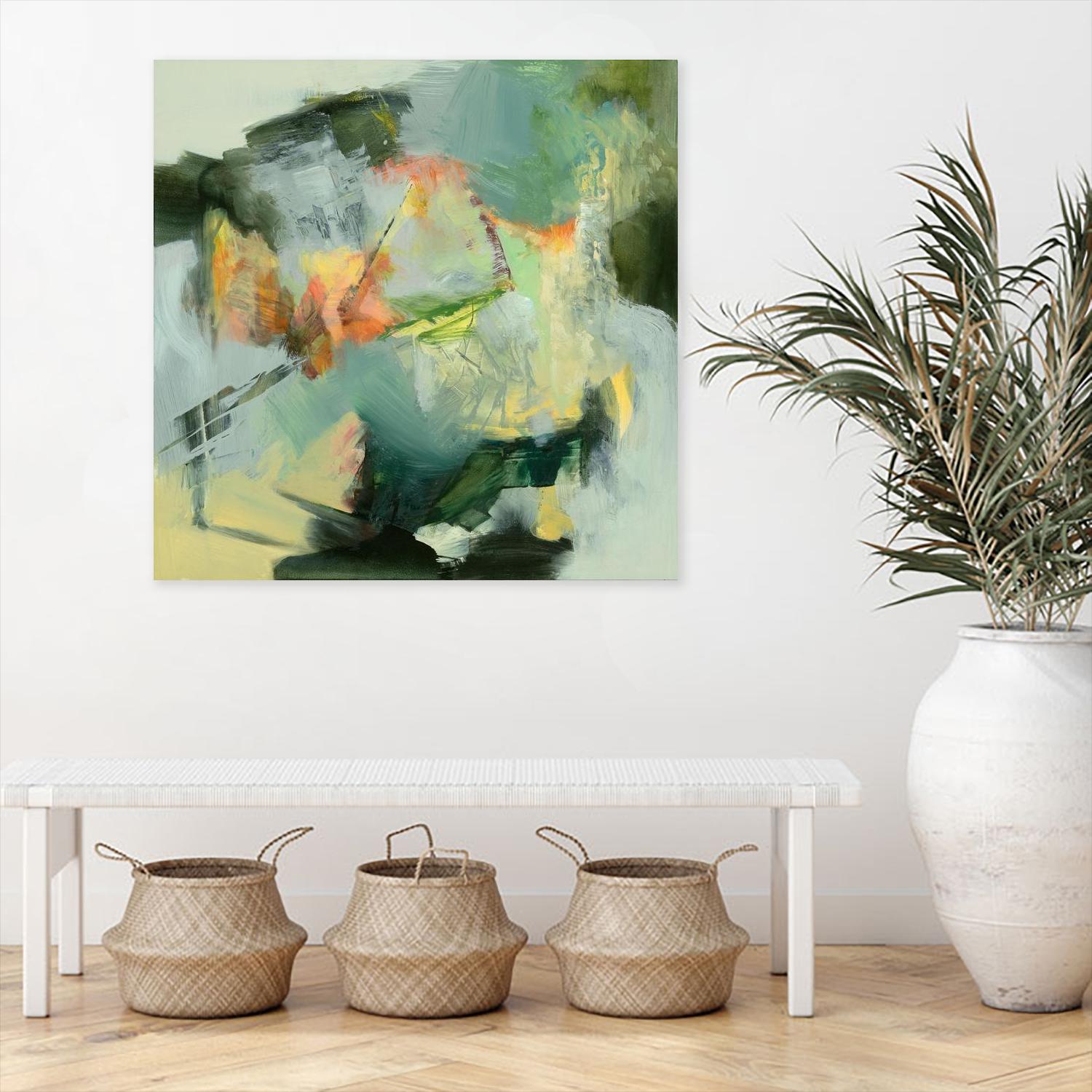 The Storyteller by Emilia Arana on GIANT ART - multicolor abstracts, contemporary