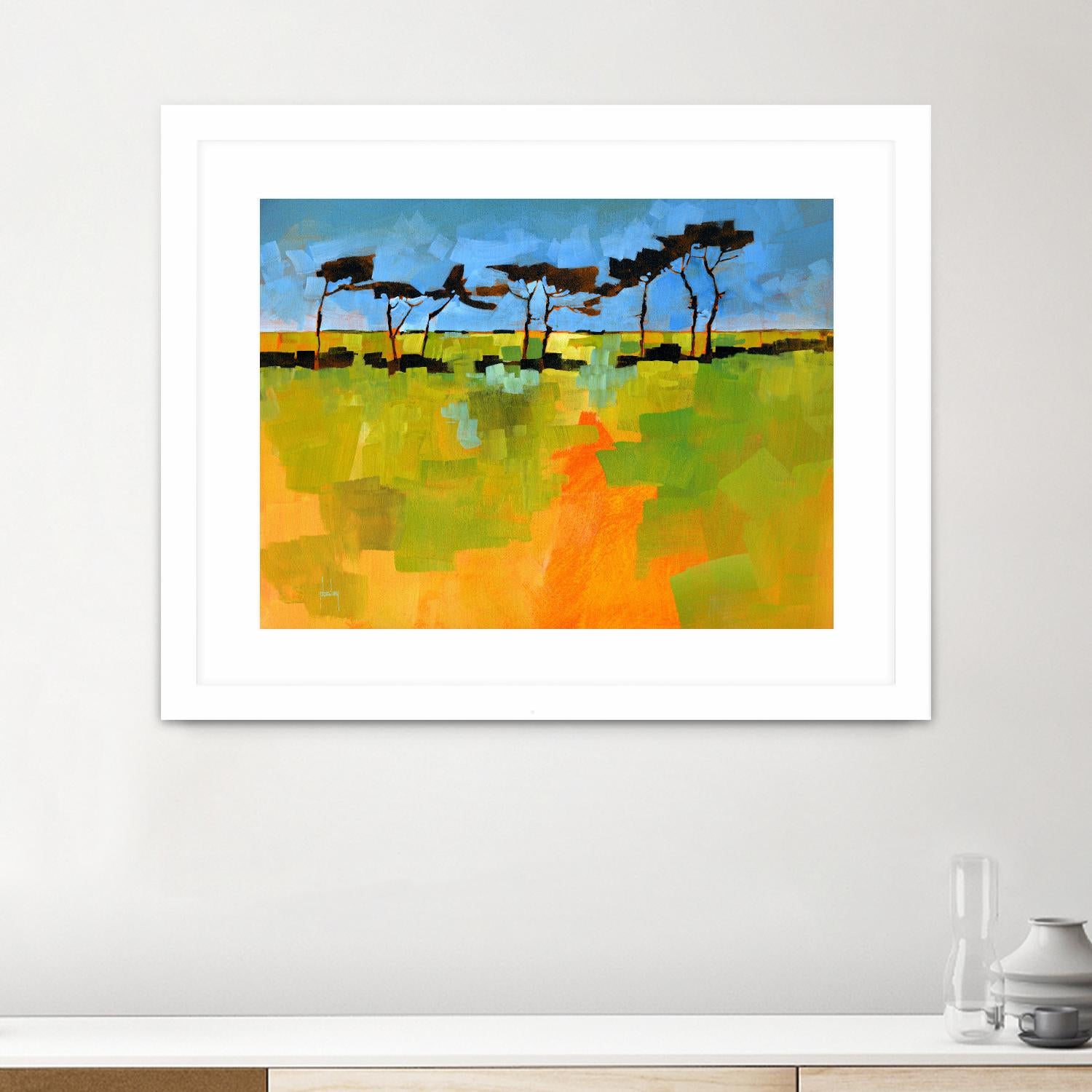 Suffolk Scots by Paul Bailey on GIANT ART - multicolor landscapes; contemporary