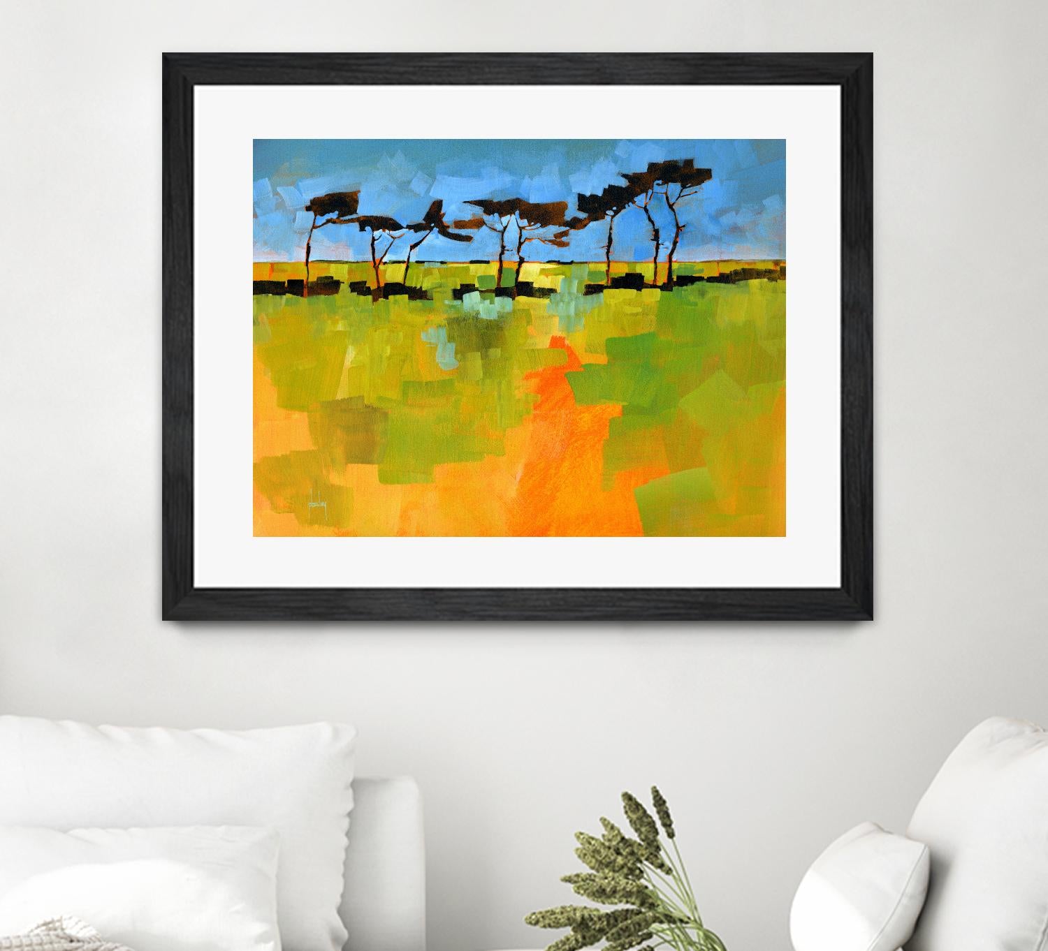 Suffolk Scots by Paul Bailey on GIANT ART - multicolor landscapes; contemporary