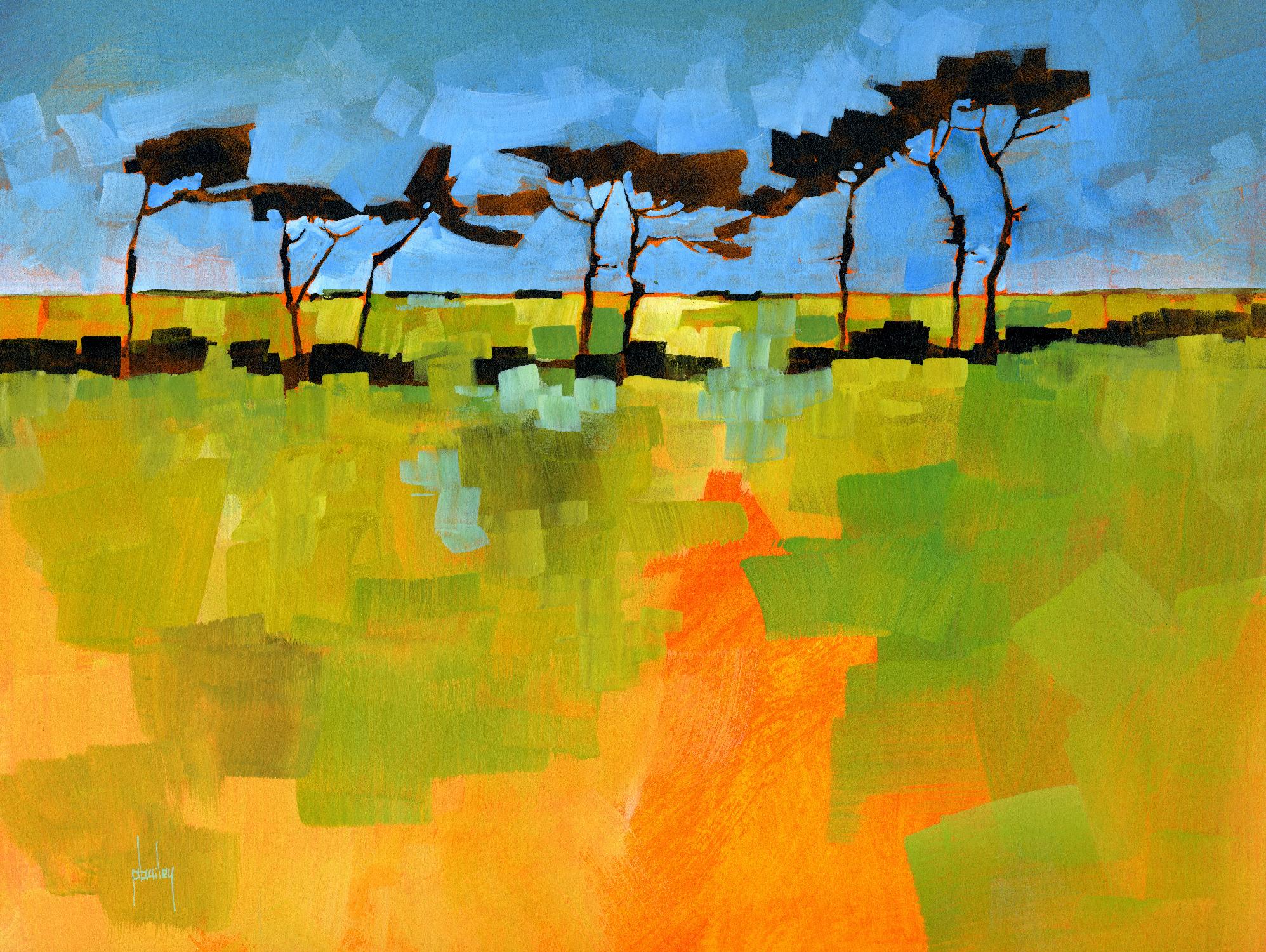 Suffolk Scots by Paul Bailey on GIANT ART - multicolor landscapes; contemporary