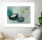 Emptiness by Sidsel Brix on GIANT ART - green,yellow abstracts, contemporary