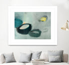 Emptiness by Sidsel Brix on GIANT ART - green,yellow abstracts, contemporary