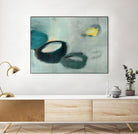 Emptiness by Sidsel Brix on GIANT ART - green,yellow abstracts, contemporary
