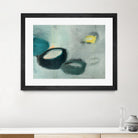 Emptiness by Sidsel Brix on GIANT ART - green,yellow abstracts, contemporary