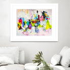 Lost in Oklahoma by Cynthia Anne Brown on GIANT ART - pink,yellow abstracts, contemporary