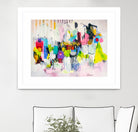 Lost in Oklahoma by Cynthia Anne Brown on GIANT ART - pink,yellow abstracts, contemporary