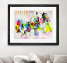 Lost in Oklahoma by Cynthia Anne Brown on GIANT ART - pink,yellow abstracts, contemporary