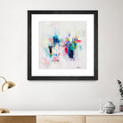 Possibilities of the Heart by Cynthia Anne Brown on GIANT ART - pink,blue abstracts, contemporary