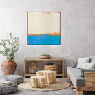 Calm seas by Don Bishop on GIANT ART - beige abstract