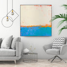 Calm seas by Don Bishop on GIANT ART - beige abstract