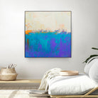 Orange Spark by Don Bishop on GIANT ART - beige abstract