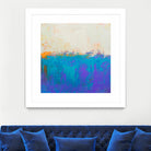 Orange Spark by Don Bishop on GIANT ART - beige abstract