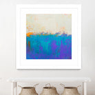 Orange Spark by Don Bishop on GIANT ART - beige abstract